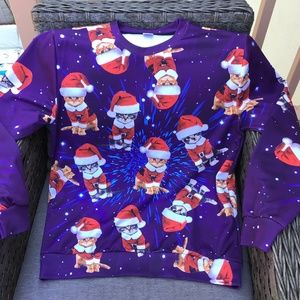 Holiday Kitten Long Sleeved